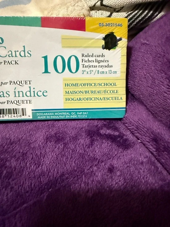 Assorted Color Ruled Index Cards - 100 Count - Picture 3 of 4